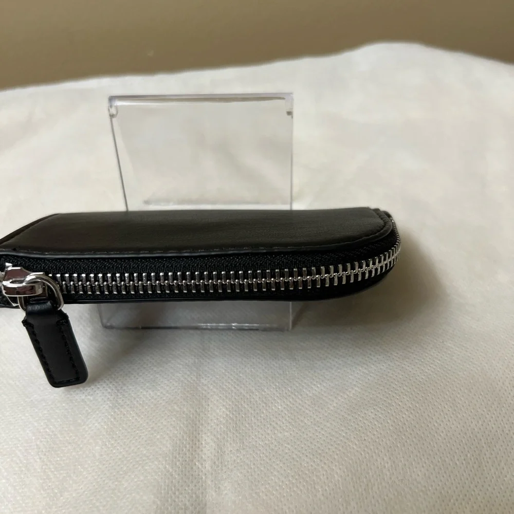 Karl Lagerfeld Zip Around Pouch/ Keychain New